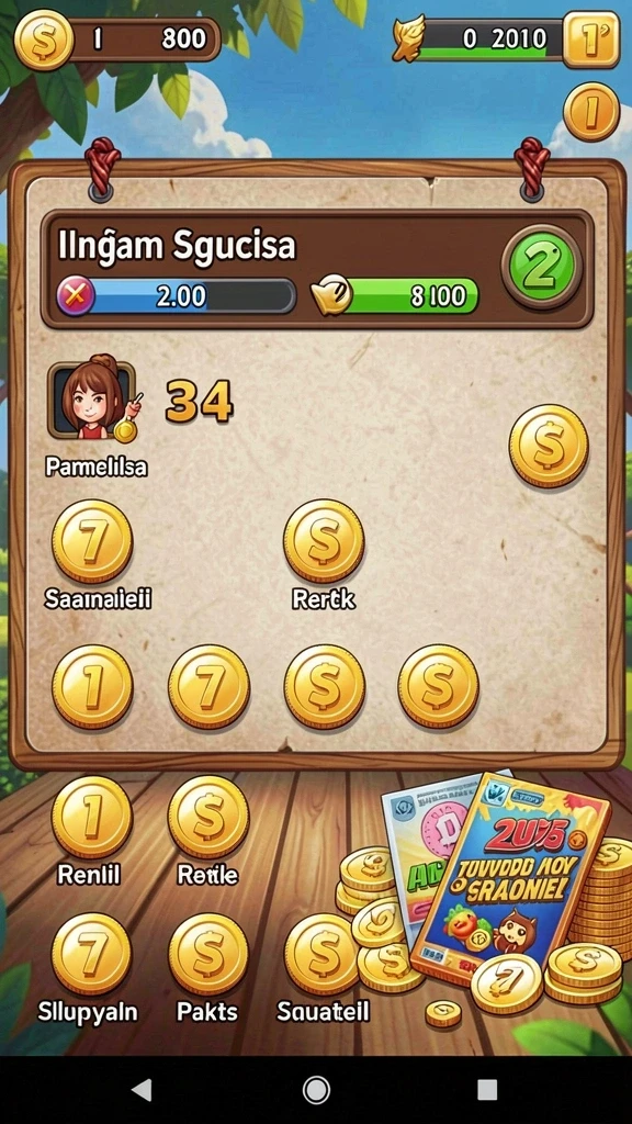 mega338 - Tampilan menu utama MEGA338 yang menarik.