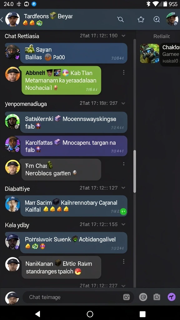 mlbb8 - Screenshot dari mode pertempuran yang mendebarkan.