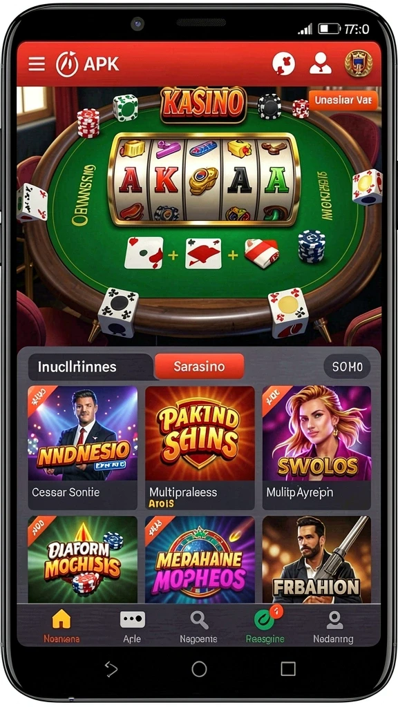 sm605 - Pemandangan dunia game yang memukau dan penuh warna.