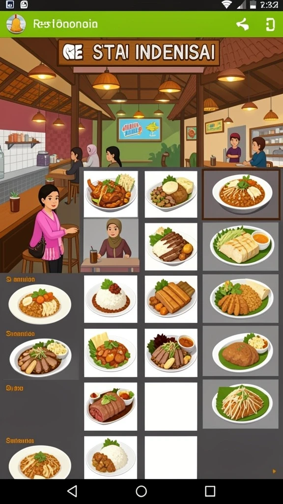 wingacor77 - Tangkapan layar sistem hadiah dengan berbagai item menarik.